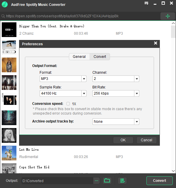 How to Download Music from Spotify without Premium settings-win.png
