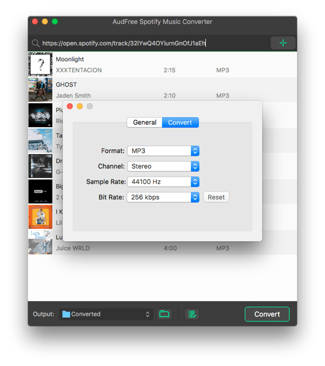 Top Spotify to MP3 Converter settings-mac.png