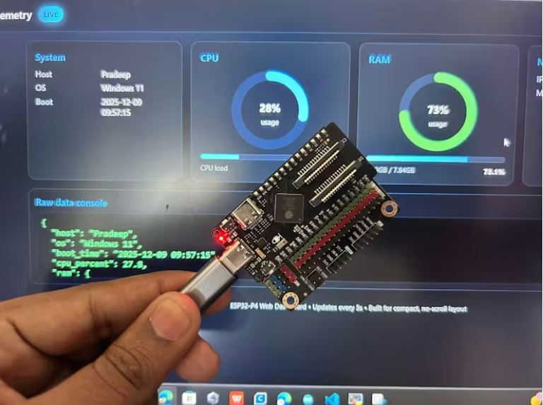 Real Time System Telemetry Dashboard with FireBeetle ESP32P4 a2j.JPG