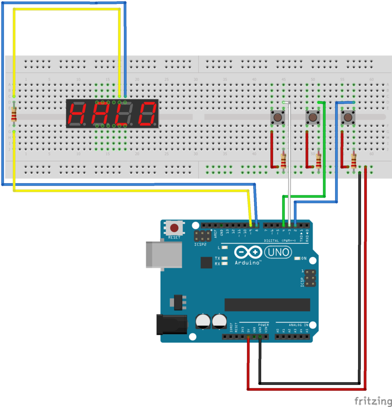 Timer - Un minuteur à base d'Arduino Timer montage 15 4.png