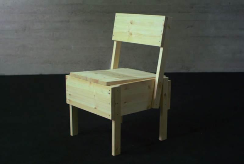 Chaise Sedia assise en bois open-source Chaise Sedia 11.png