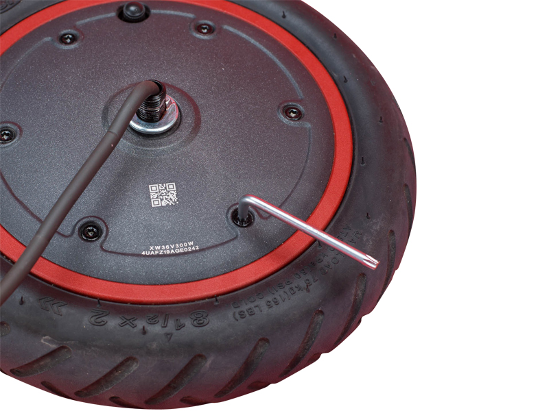 Fichier:Replace kickstand Scooters Direct Xiaomi M365 Pro Scooter Teardown front hub motor cover removal 48 11zon.jpg