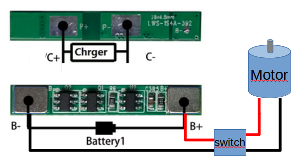 Sauver une visseuse batterie ou autre appareil sous 4V visseuse-shema.png