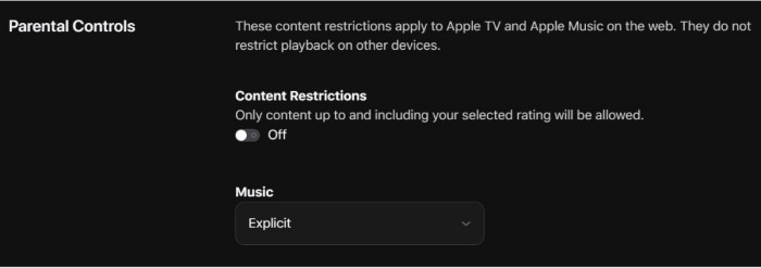 How to Allow or Block Apple Music Explicit Content set-up-parental-controls-on-apple-music-web.jpg