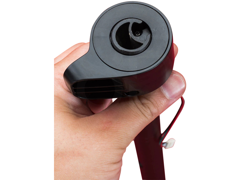 Fichier:Replace kickstand Scooters Direct Xiaomi M365 Pro Scooter Teardown throttle handlebar end cap removed to release 50 11zon.jpg