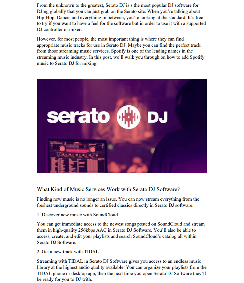 How to Import Spotify Music to Serato DJ QQ 20210625152033.png
