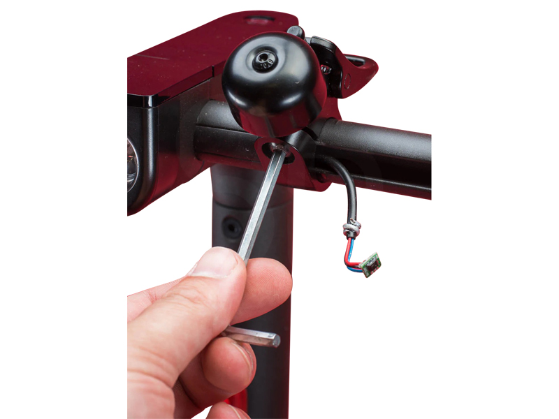 Fichier:Replace kickstand Scooters Direct Xiaomi M365 Pro Scooter Teardown bell removal unbolt 9 11zon.jpg