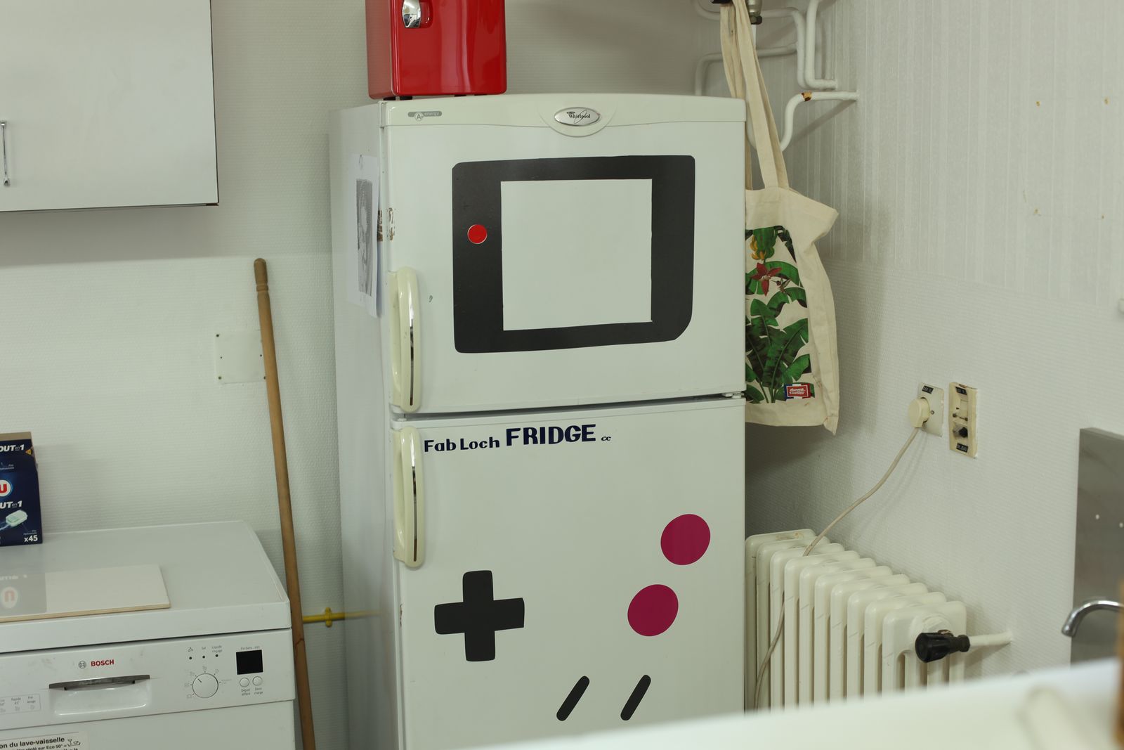 Beetlejuice Nintendo Game Boy Fridge Magnet Aimant Frigo