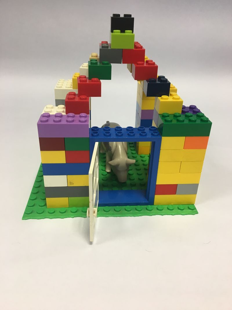 Maison de M.Cochon en Lego — Wikifab