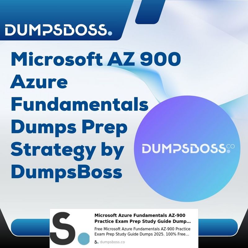 Microsoft AZ 900 Azure Fundamentals Dumps form DumpsBoss Microsoft AZ 900 Azure Fundamentals Dumps.jpg