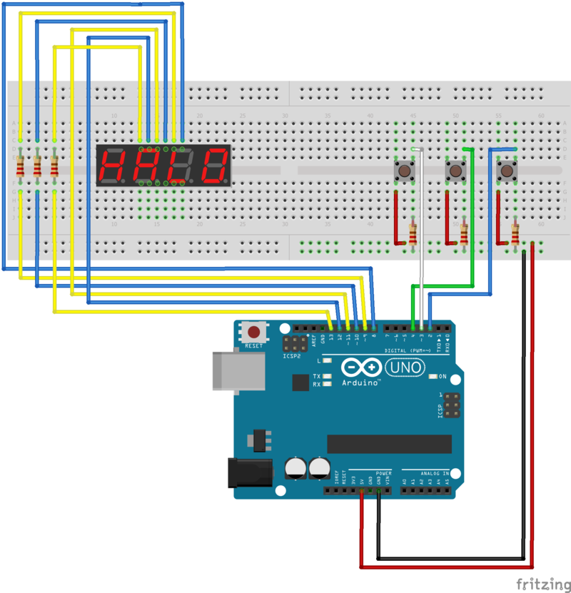 Timer - Un minuteur à base d'Arduino Timer montage 2 4.png